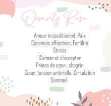 Charger l'image dans la galerie, Pendentif en Quartz Rose – Collection Coeur