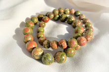 Charger l'image dans la galerie, Bracelet Jaspe Unakite – Équilibre Harmonie Émotionnelle Mademoiselle Moana
