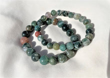 Charger l'image dans la galerie, Deux Bracelet Agate Indienne – Harmonie Stabilite Interieure