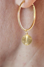 Charger l'image dans la galerie, Boucles d'oreilles Chloé CITRINE - Joie / Bonheur