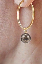 Charger l'image dans la galerie, Boucles d'oreilles Chloé PYRITE - Dynamisme / Clarté
