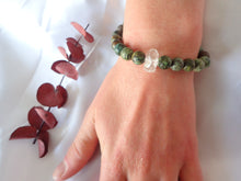 Charger l'image dans la galerie, Bracelet Turquoise et Cristal de Roche - Lithothérapie, Protection et Équilibre Mademoiselle Moana