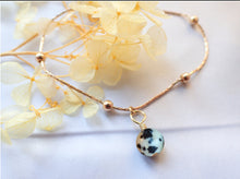 Charger l'image dans la galerie, Bracelet Chloé - Jaspe Dalmatien