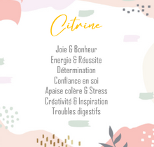 Charger l'image dans la galerie, COLLIER CITRINE - Joie / Bonheur