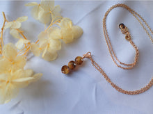 Charger l'image dans la galerie, Collier Léa - Oeil de Tigre