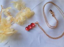 Charger l'image dans la galerie, Collier Léa - Jaspe Rouge