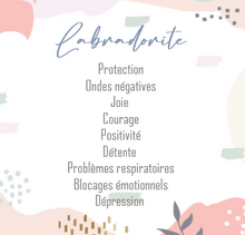 Charger l'image dans la galerie, PENDENTIF LABRADORITE - Protection / Réconfort