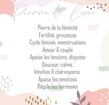 Charger l'image dans la galerie, les vertus de la pierre de lune feminite fertilite grossesse