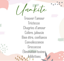 Charger l'image dans la galerie, COLLIER UNAKITE - Equilibre / Amour