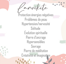 Charger l'image dans la galerie, bien faits larvikite