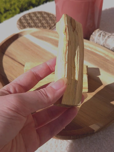 Video Palo Santo – Bois sacré d’ancrage et de purification