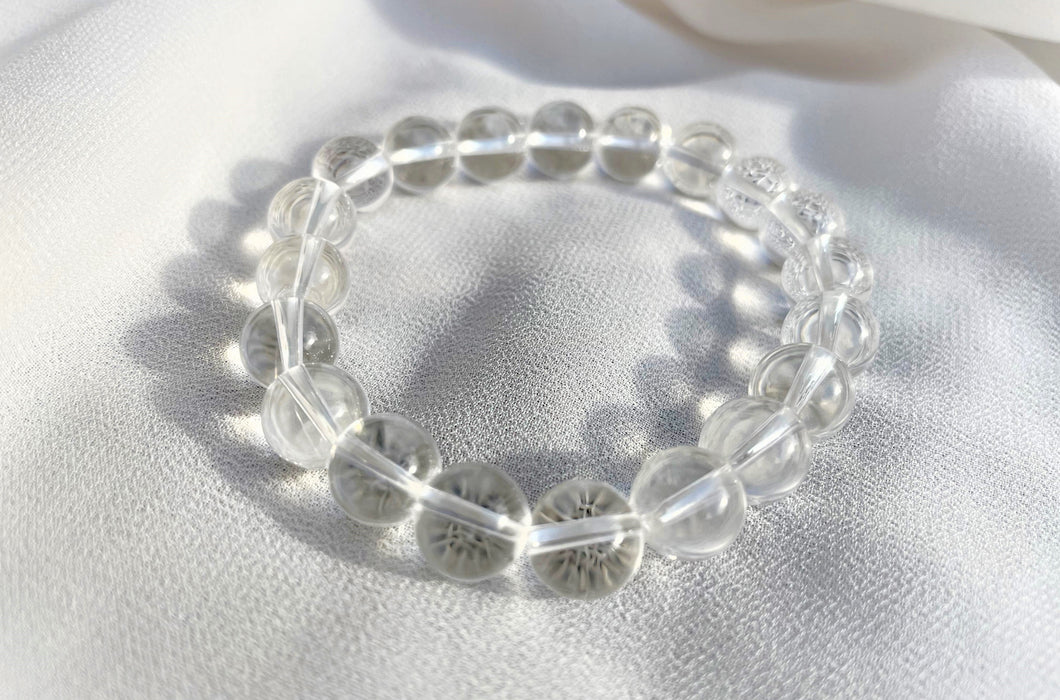 BRACELET QUARTZ CRISTAL DE ROCHE - Équilibre / Harmonie