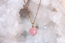 Charger l&#39;image dans la galerie, COLLIER QUARTZ ROSE - Amour / Sérénité
