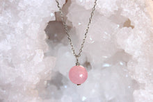 Charger l&#39;image dans la galerie, COLLIER QUARTZ ROSE - Amour / Sérénité
