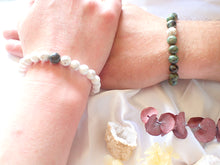 Charger l&#39;image dans la galerie, Bracelet Duo Équilibre en Turquoise et Magnesite pour Couples
