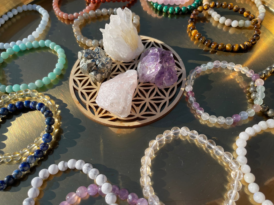 Bracelet Enfant en Pierres Naturelles – Lithothérapie et Bien-être Émotionnel