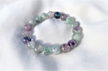 Charger l&#39;image dans la galerie, Bracelet Fluorite – Clarté &amp; Équilibre Émotionnel
