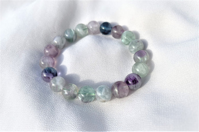 Bracelet Fluorite – Clarté & Équilibre Émotionnel