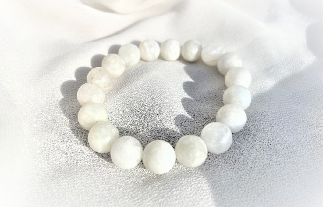 Bracelet Pierre de Lune  Feminite Harmonie Interieure