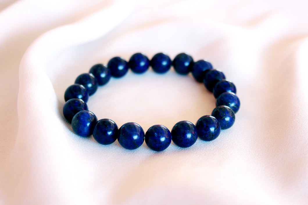 Bracelet lapis lazuli Communication Amitie