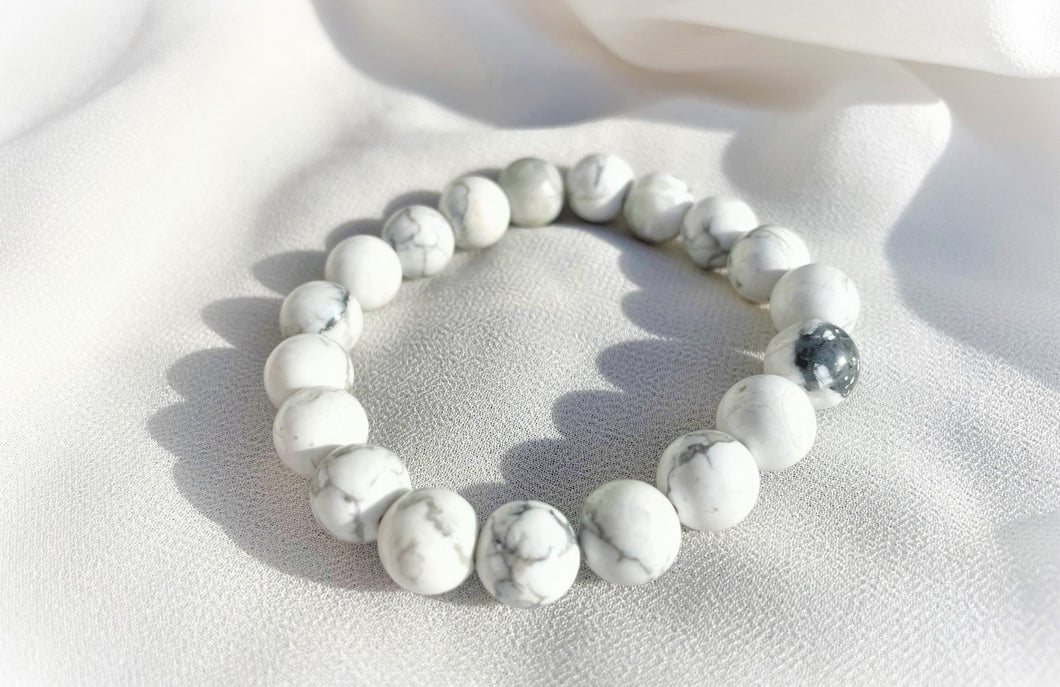 BRACELET HOWLITE - Calme / Sérénité