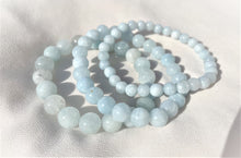 Charger l&#39;image dans la galerie, Trois Bracelet Aigue-Marine – Apaisement Expression de Soi
