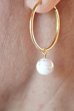 Charger l'image dans la galerie, Boucles d'oreilles Chloé Magnésite – vue 3
