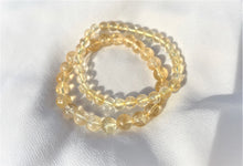 Charger l'image dans la galerie, Deux Bracelets Citrine – Énergie Prospérité

