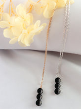Charger l'image dans la galerie, Collier Léa en Obsidienne – Mademoiselle Moana
