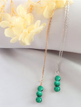 Charger l&#39;image dans la galerie, Collier Léa - Malachite
