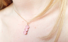 Charger l&#39;image dans la galerie, Collier Léa - Quartz Rose
