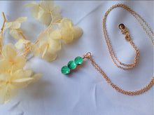 Charger l&#39;image dans la galerie, Collier Léa - Malachite
