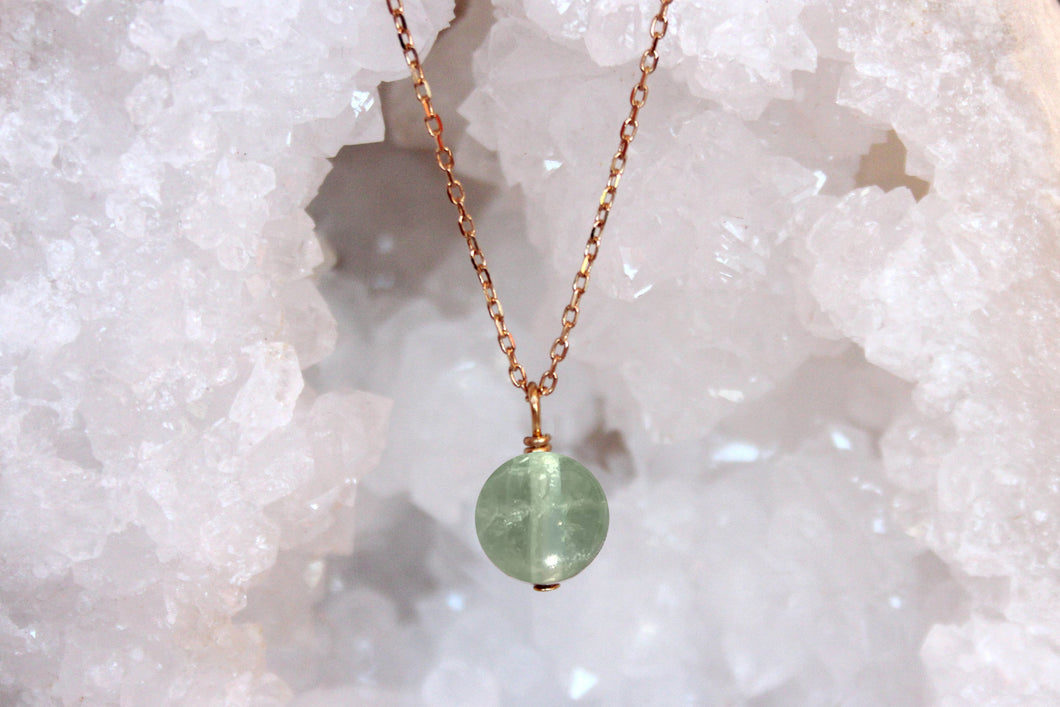 COLLIER FLUORITE - Clarté / Stabilité