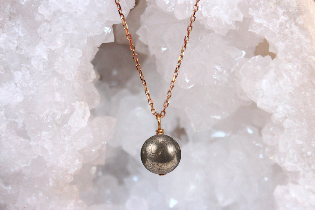 COLLIER PYRITE - Dynamisme / Clarté