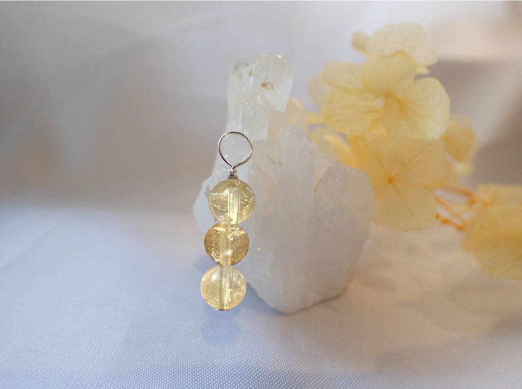 PENDENTIF LEA - Citrine