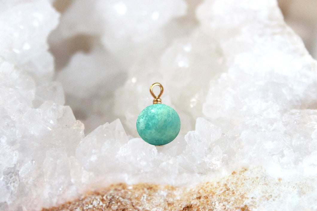 PENDENTIF AMAZONITE - Courage / Sérénité